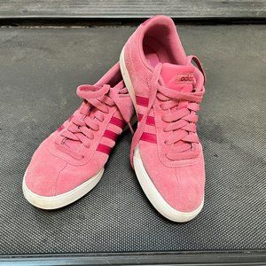 Adidas Women Pink Suede Sneaker Shoes